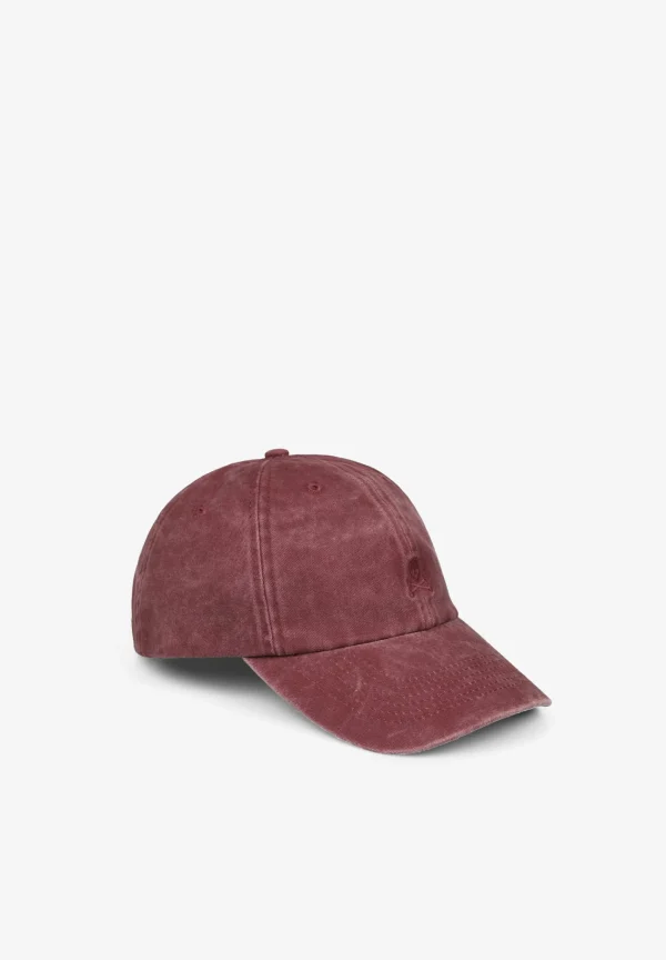 scalperscompany Gorra Lavada Calavera-Hombre Gorras