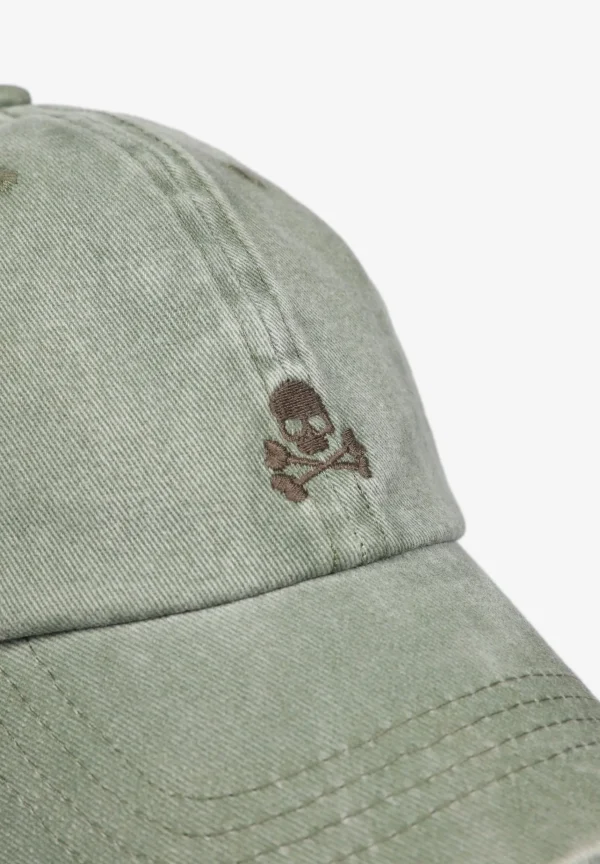 scalperscompany Gorra Lavada Calavera-Niños Gorras Y Gorros