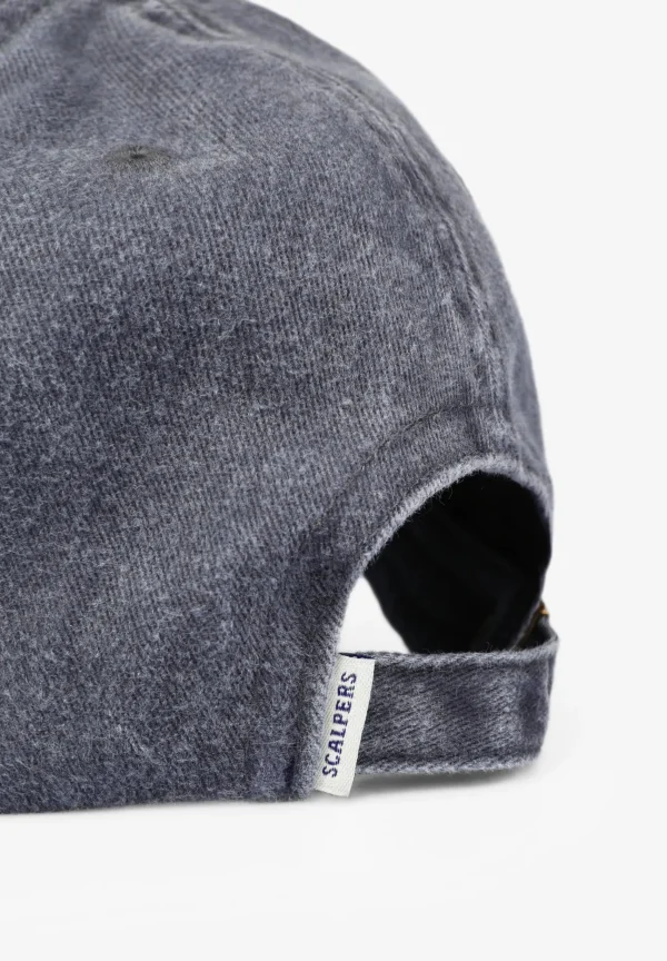 scalperscompany Gorra Lavada Calavera-Hombre Gorras