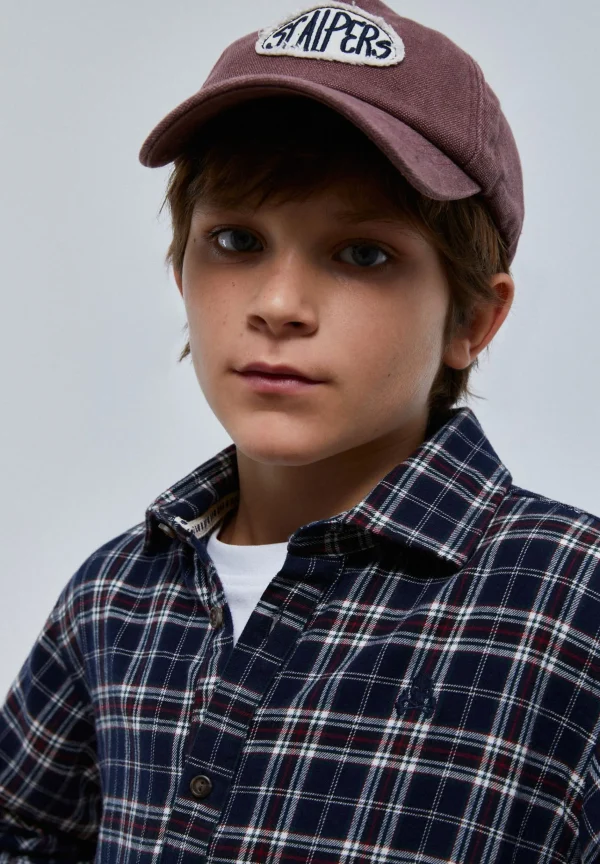scalperscompany Gorra Parche Logo-Niños Gorras Y Gorros