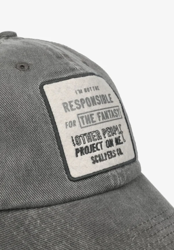 scalperscompany Gorra Trucker Canvas-Hombre Gorras
