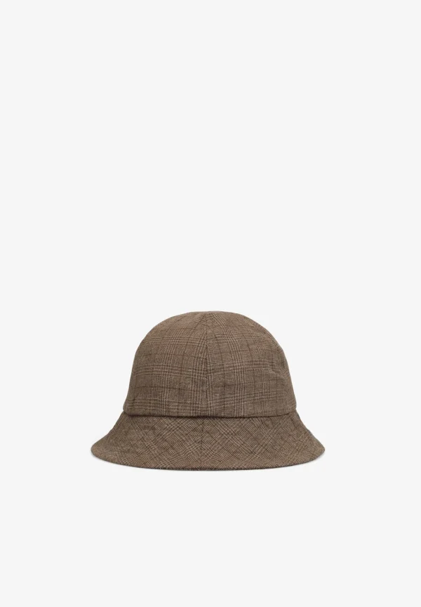 scalperscompany Gorro Bucket Cuadros-Hombre Gorros Y Guantes