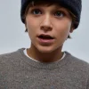 scalperscompany Gorro Punto Raya-Niños Gorras Y Gorros