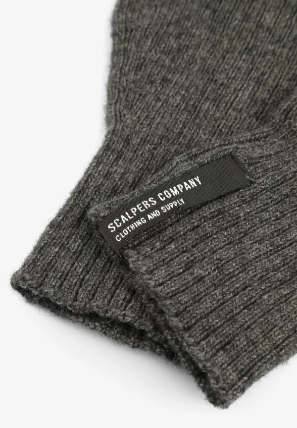 scalperscompany Guantes Punto Canale-Hombre Gorros Y Guantes