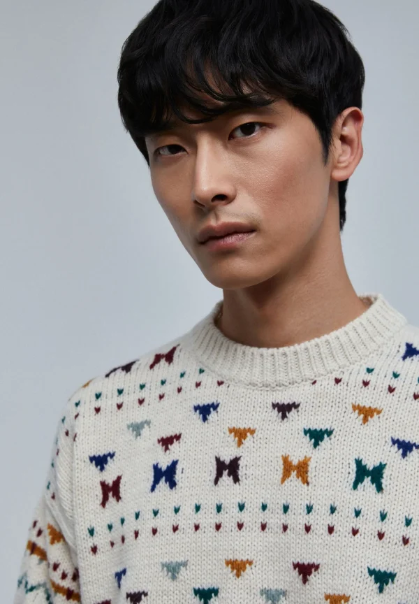 scalperscompany Hand Tricot-Hombre Jerséis Y Cárdigans