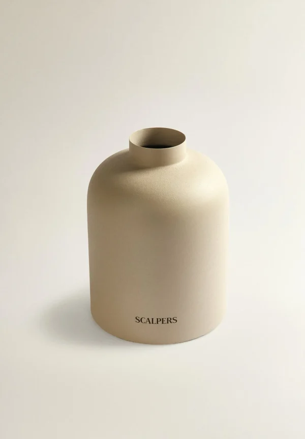 scalperscompany Jarron Decorativo Metal-Home Jarrones