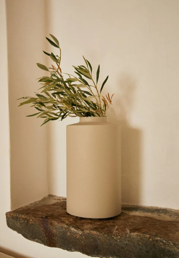 scalperscompany Jarron Decorativo Metal Alto-Home Jarrones