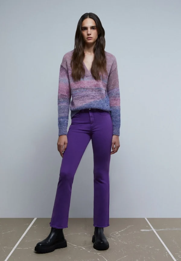 scalperscompany Jeans Ankle Flare-Mujer Jeans