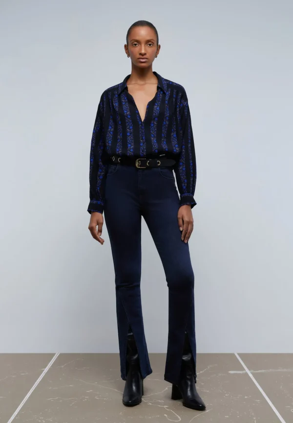 scalperscompany Jeans Bootcut Aberturas-Mujer Jeans