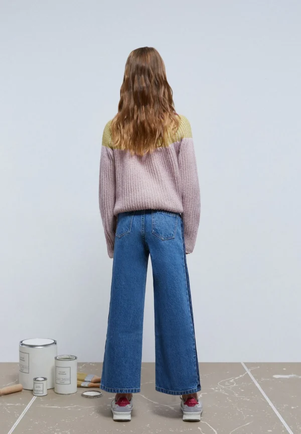 scalperscompany Jeans Culotte Bicolor-Niños Pantalones Y Petos