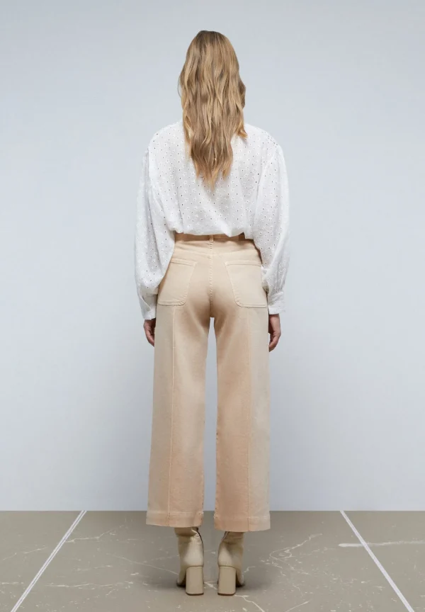 scalperscompany Jeans Culotte Costuras-Mujer Jeans