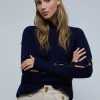 scalperscompany Jersey Botones Mangas-Mujer Jerséis Y Cárdigans