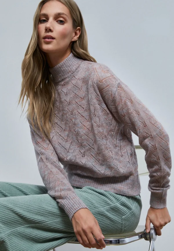 scalperscompany Jersey Calados Cuello Perkins-Mujer Punto