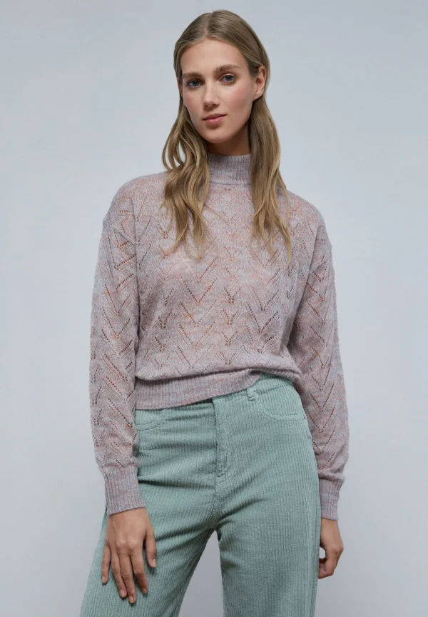 scalperscompany Jersey Calados Cuello Perkins-Mujer Punto