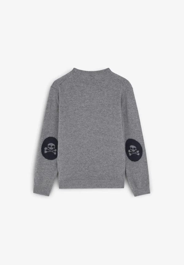 scalperscompany Jersey Calavera Coderas-Niños Jerséis Y Cárdigans