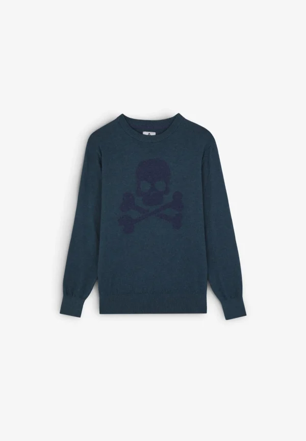 scalperscompany Jersey Calavera Contraste-Niños Jerséis Y Cárdigans