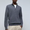 scalperscompany Jersey Cremallera Calavera Tono-Hombre Jerséis Y Cárdigans