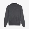scalperscompany Jersey Cremallera Calavera Tono-Hombre Big And Tall