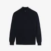 scalperscompany Jersey Cremallera Calavera Tono-Hombre Big And Tall
