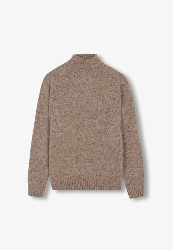 scalperscompany Jersey Cuello Alto Jaspeado-Hombre Jerséis Y Cárdigans