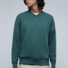 scalperscompany Jersey Cuello Pico Calavera-Hombre Jerséis Y Cárdigans
