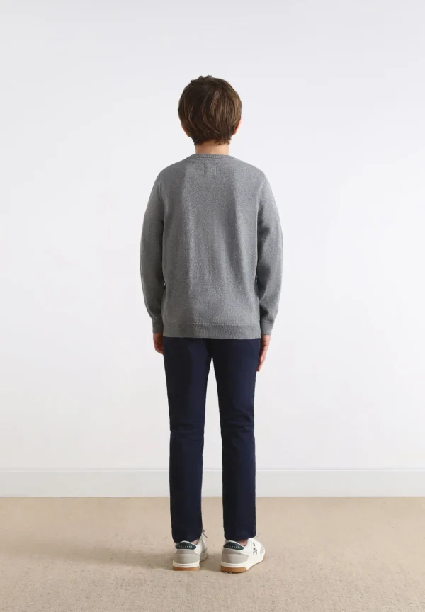 scalperscompany Jersey Cuello Pico Calavera-Niños Mini Me