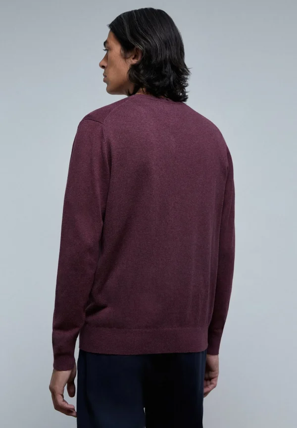 scalperscompany Jersey Cuello Pico Calavera-Hombre Jerséis Y Cárdigans