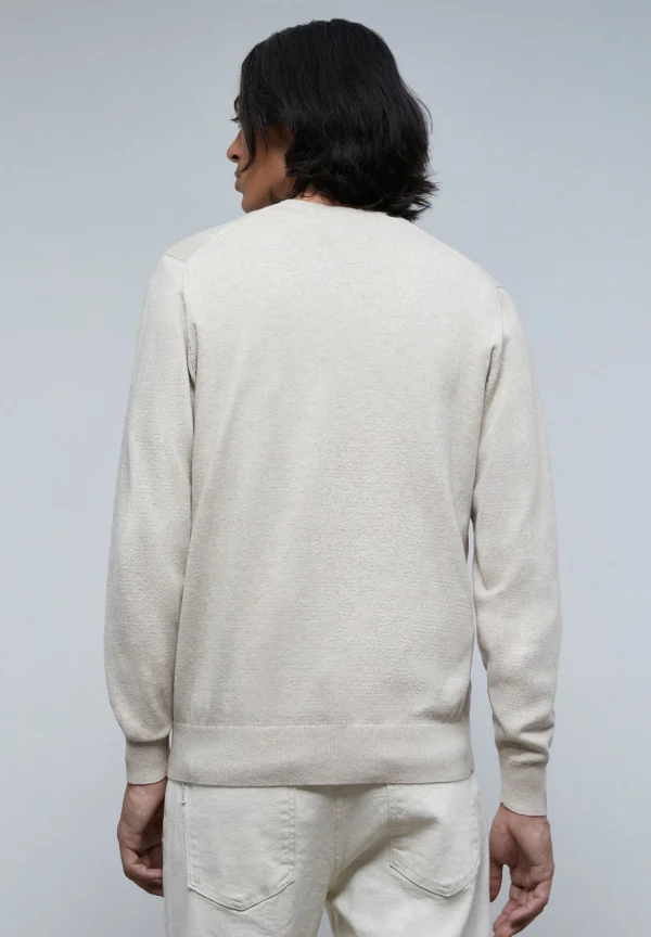 scalperscompany Jersey Cuello Pico Calavera-Hombre Jerséis Y Cárdigans