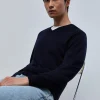 scalperscompany Jersey Cuello Pico Lana-Hombre Jerséis Y Cárdigans