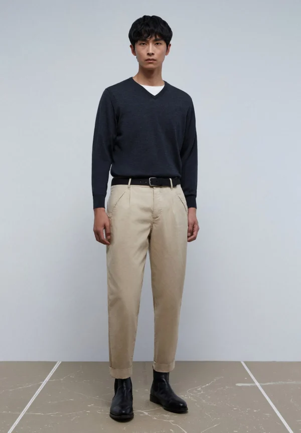 scalperscompany Jersey Cuello Pico Lana-Hombre Jerséis Y Cárdigans