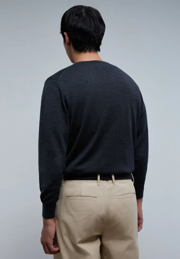 scalperscompany Jersey Cuello Pico Lana-Hombre Jerséis Y Cárdigans