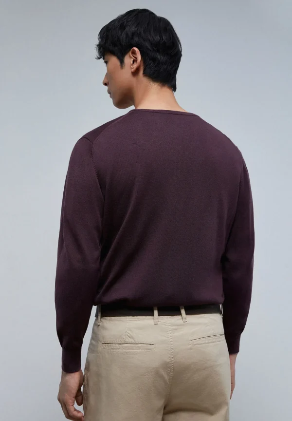 scalperscompany Jersey Cuello Pico Lana-Hombre Jerséis Y Cárdigans