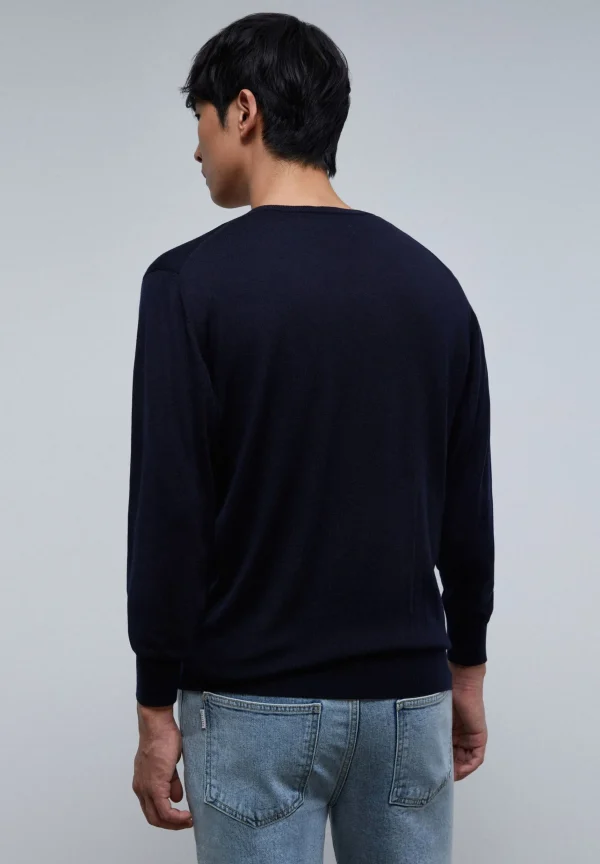 scalperscompany Jersey Cuello Pico Lana-Hombre Jerséis Y Cárdigans