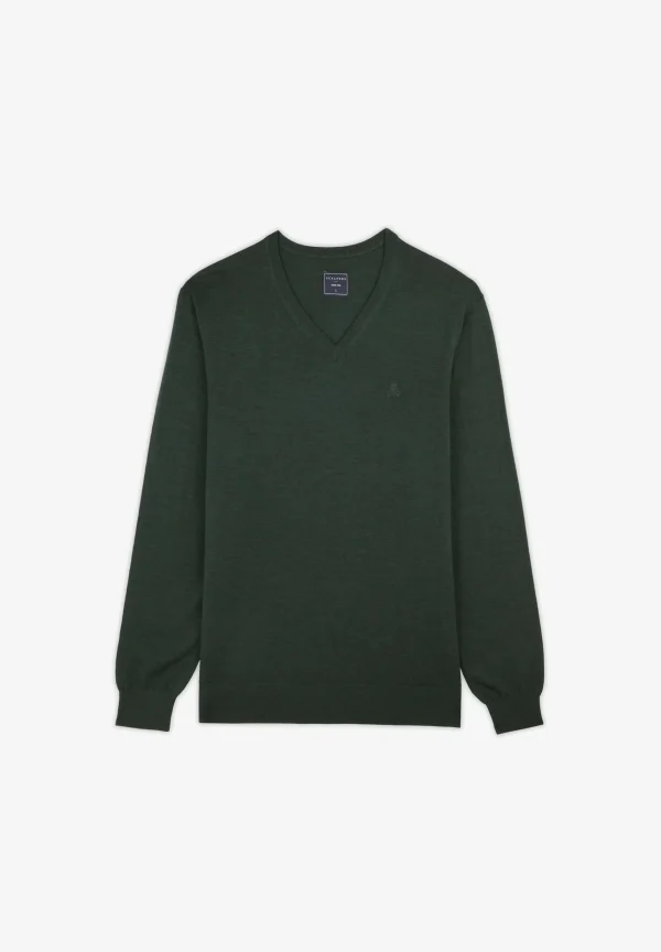 scalperscompany Jersey Cuello Pico Lana-Hombre Jerséis Y Cárdigans