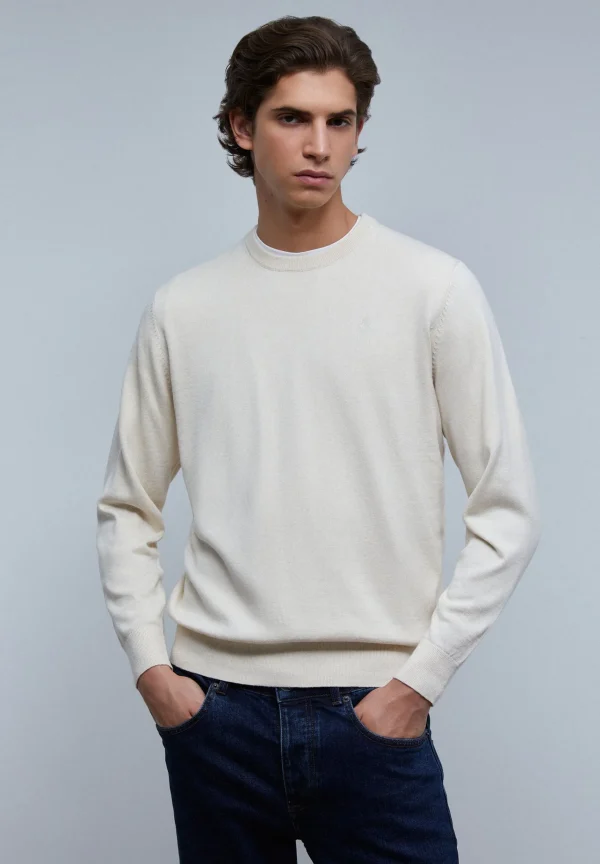 scalperscompany Jersey Cuello Redondo Calavera-Hombre Jerséis Y Cárdigans