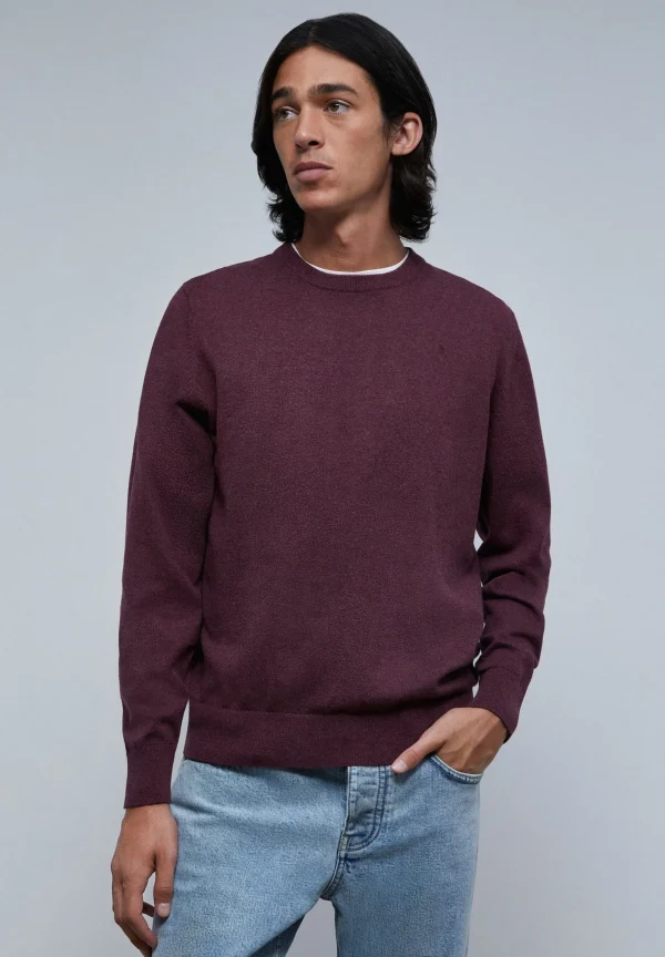 scalperscompany Jersey Cuello Redondo Calavera-Hombre Jerséis Y Cárdigans