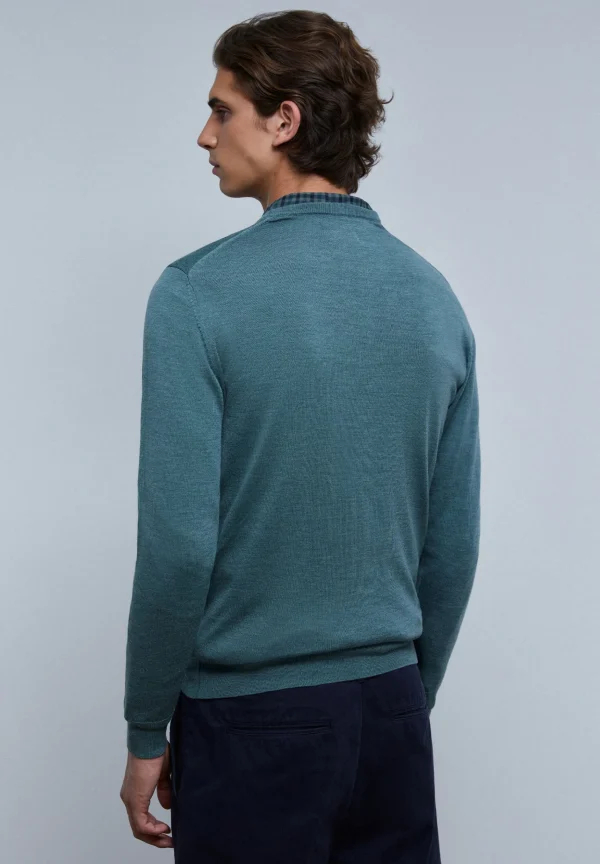 scalperscompany Jersey Cuello Redondo Calavera-Hombre Jerséis Y Cárdigans