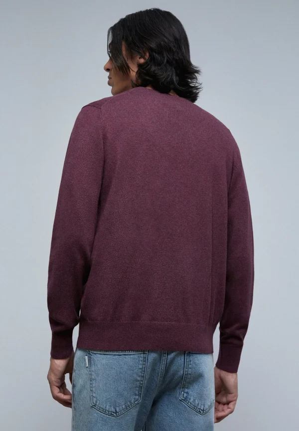 scalperscompany Jersey Cuello Redondo Calavera-Hombre Jerséis Y Cárdigans