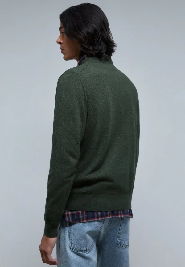 scalperscompany Jersey Cuello Redondo Calavera-Hombre Jerséis Y Cárdigans