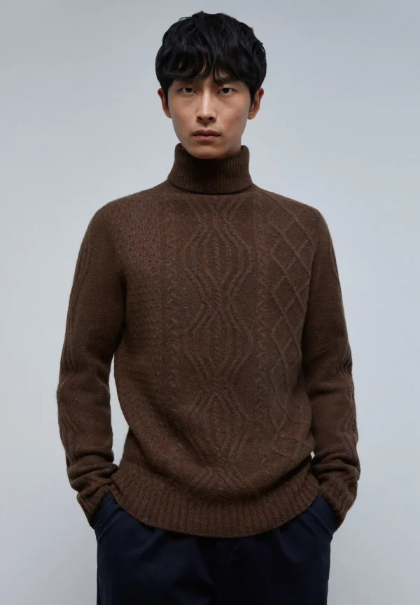scalperscompany Jersey Cuello Vuelto Lana Merino-Hombre Jerséis Y Cárdigans