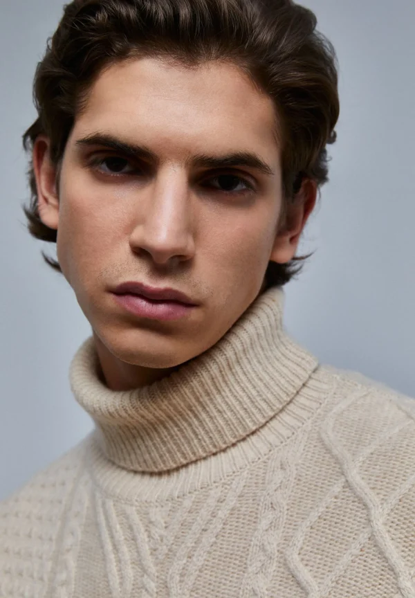 scalperscompany Jersey Cuello Vuelto Lana Merino-Hombre Jerséis Y Cárdigans