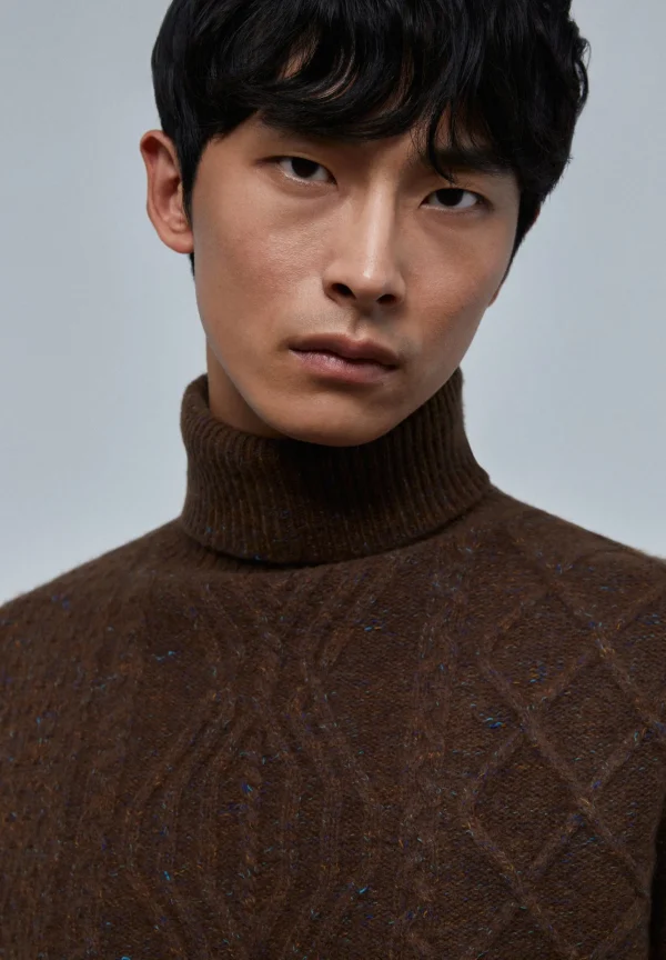 scalperscompany Jersey Cuello Vuelto Lana Merino-Hombre Jerséis Y Cárdigans