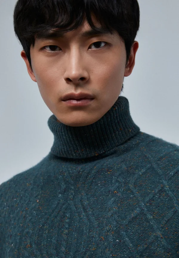 scalperscompany Jersey Cuello Vuelto Lana Merino-Hombre Jerséis Y Cárdigans