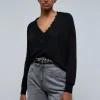 scalperscompany Jersey Detalle Encaje-Mujer Punto