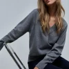 scalperscompany Jersey Detalle Escote-Mujer Punto