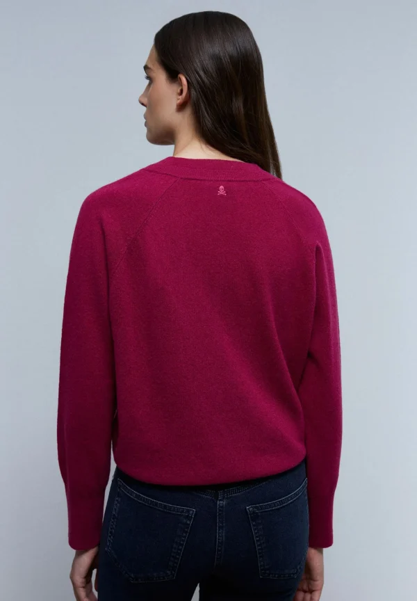 scalperscompany Jersey Detalle Escote-Mujer Punto