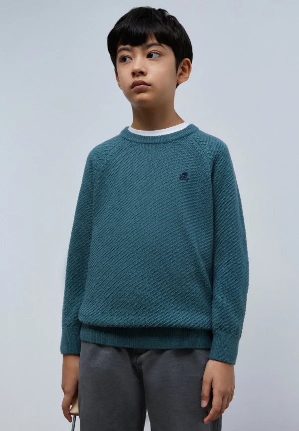 scalperscompany Jersey Estructura Manga Ranglan-Niños Jerséis Y Cárdigans