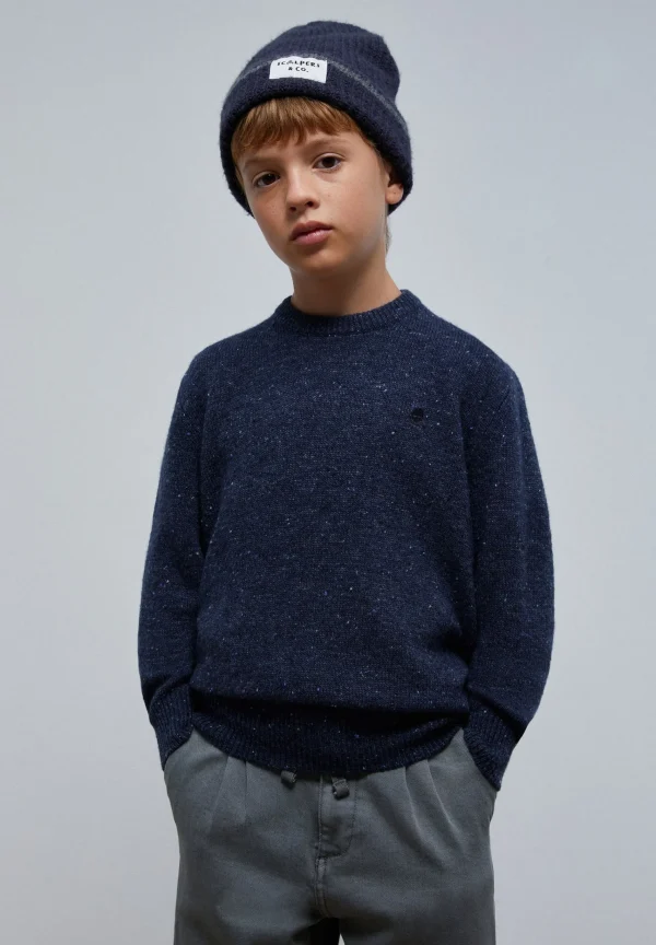 scalperscompany Jersey Jaspeado-Niños Jerséis Y Cárdigans