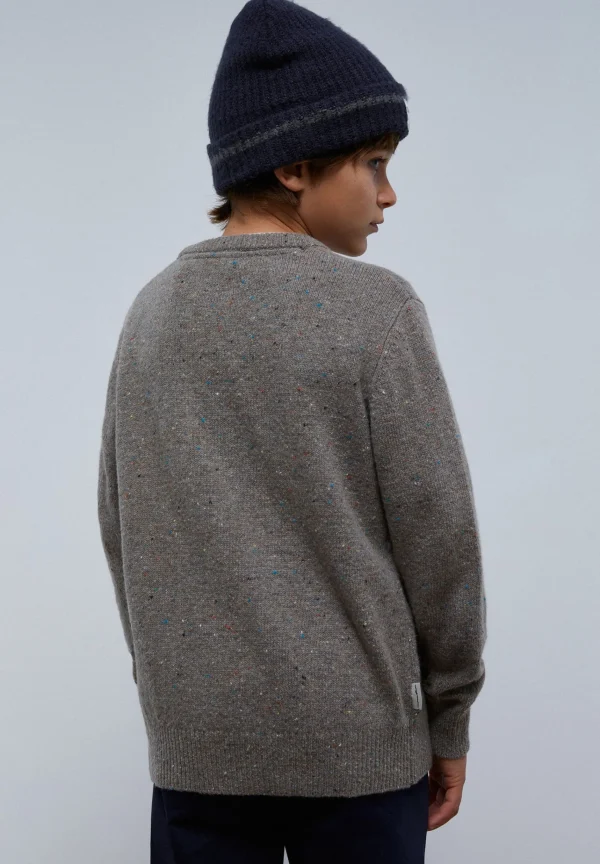 scalperscompany Jersey Jaspeado-Niños Jerséis Y Cárdigans