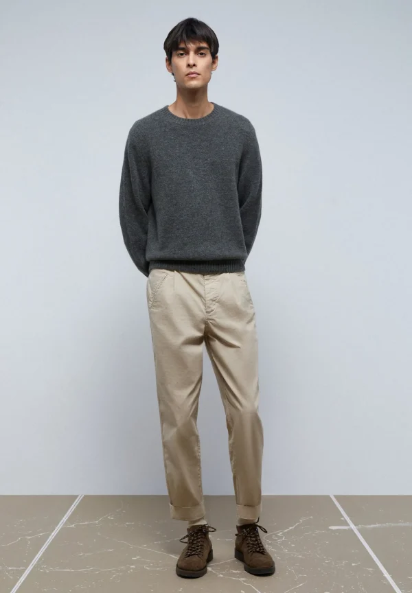 scalperscompany Jersey Mezcla Lana Cuello Redondo-Hombre Jerséis Y Cárdigans